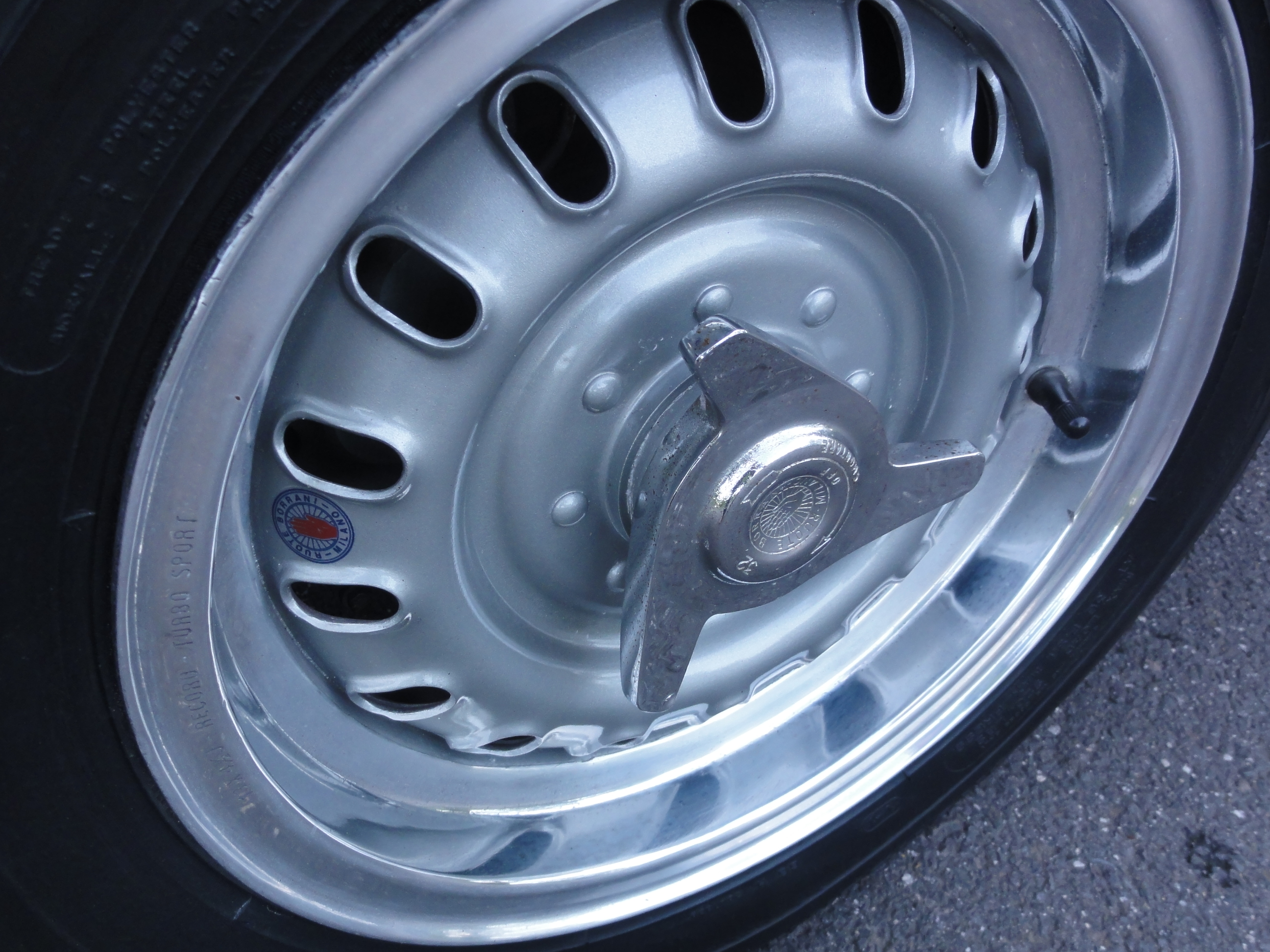 Route Borrani Wheels. Steel Centres and Alloy Rims