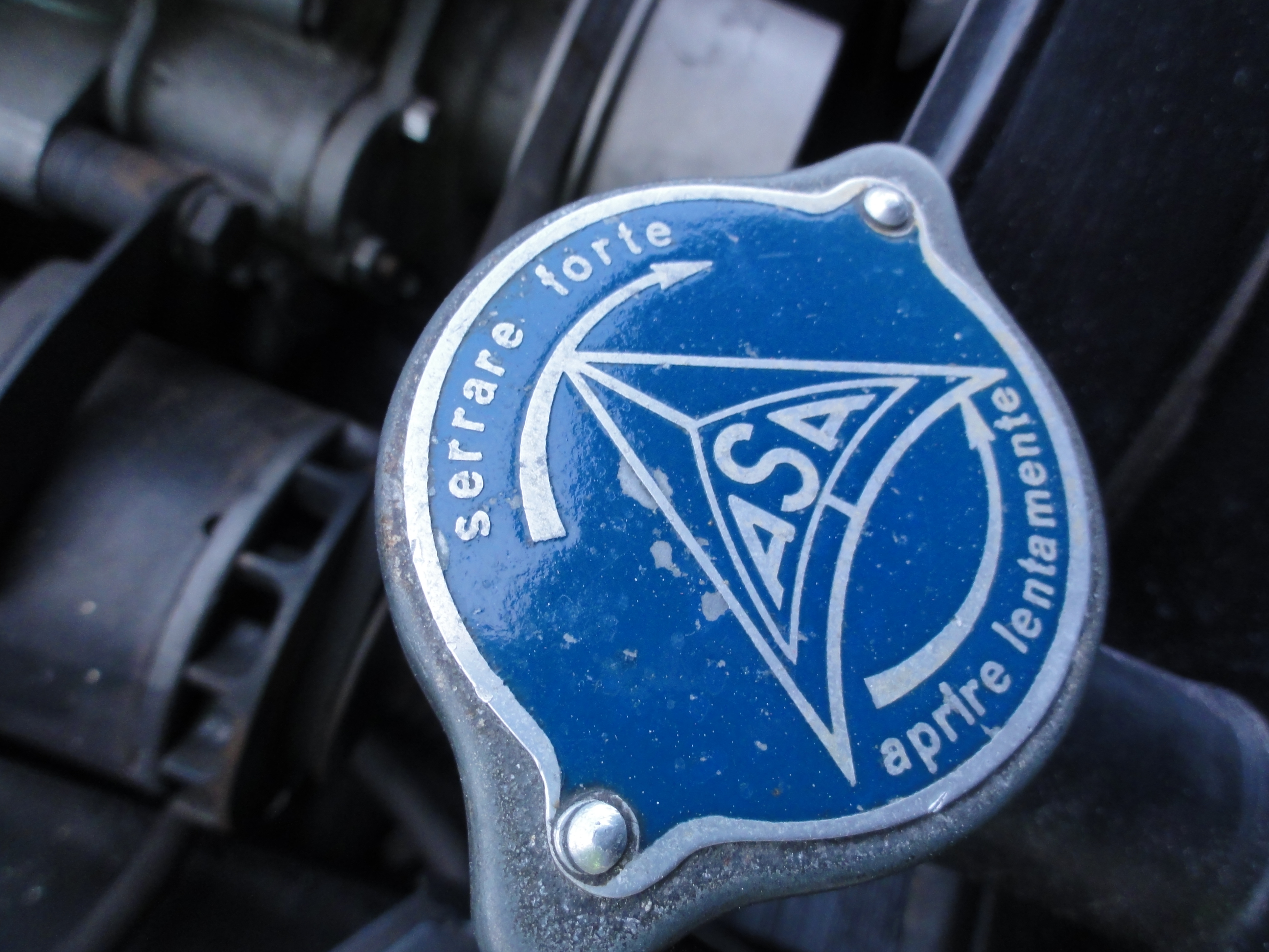 Original Radiator Cap with ASA Logo